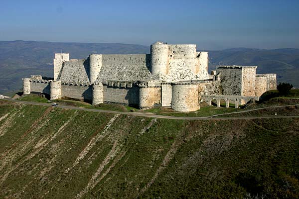Le château de Kerak est une forteresse des croisés du XIIe siècle qui domine la route des Rois, à plus de 900 mètres d'altitude.