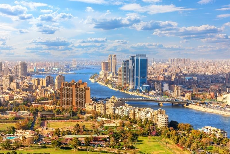 Arrivée au Caire